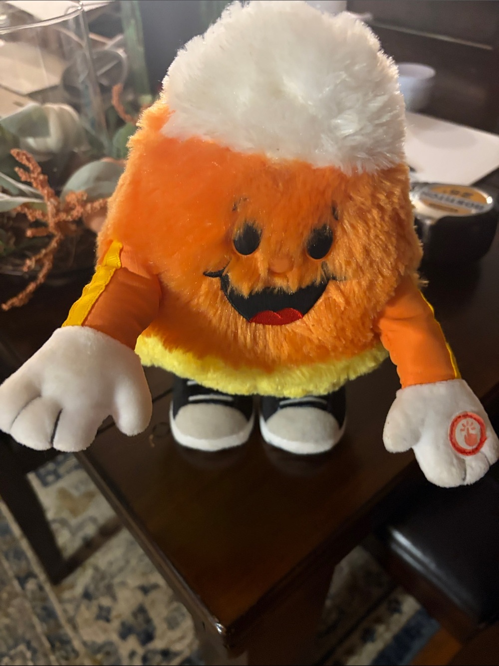Orange Plush Candy Corn